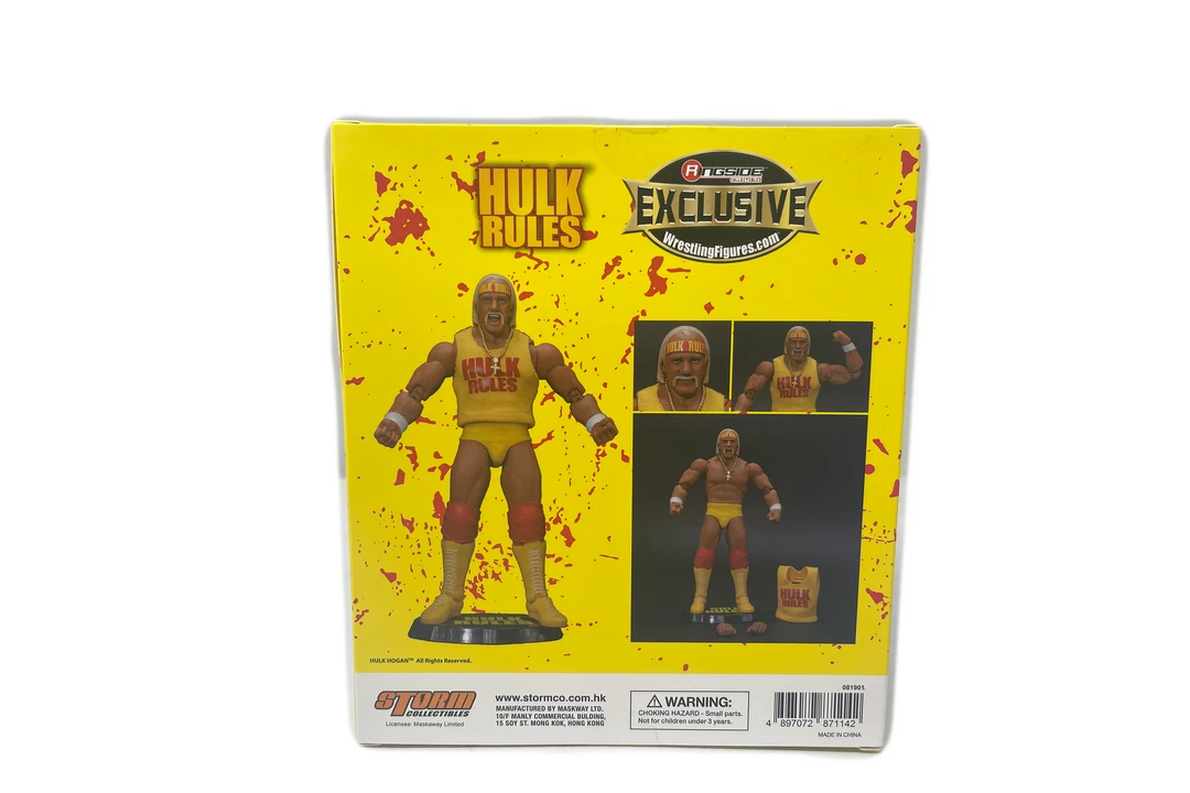 Hogan's Beach Shop Storm Collectables Hulk Hogan Hulk Rules Ringside Exclusive Figure Signed AUTOGRAPHED TOYS & FIGURES Hogan's Beach Shop Storm Collectables Hulk Hogan Hulk Rules Ringside Exclusive Figure Signed AUTOGRAPHED TOYS & FIGURES