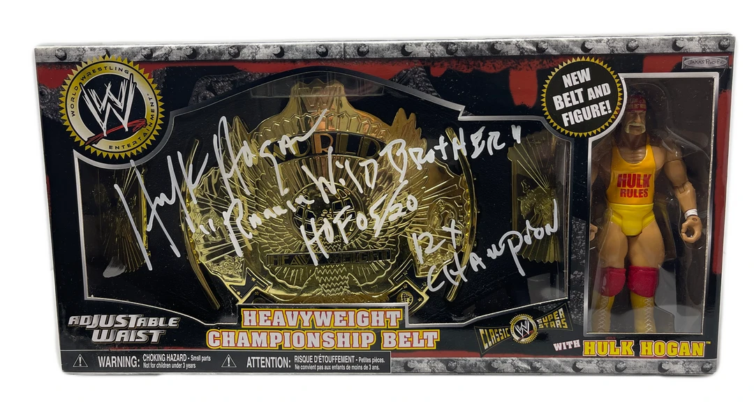 Hogan's Beach Shop AUTOGRAPHED TOYS & FIGURES WWE Classic Super Stars Kids Adjustable Waist Signed W Toy Hogan's Beach Shop AUTOGRAPHED TOYS & FIGURES WWE Classic Super Stars Kids Adjustable Waist Signed W Toy