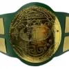 Hogan's Beach Shop AUTOGRAPHED TITLE BELTS WWF Big Green Heavyweight Champion Belt Signed